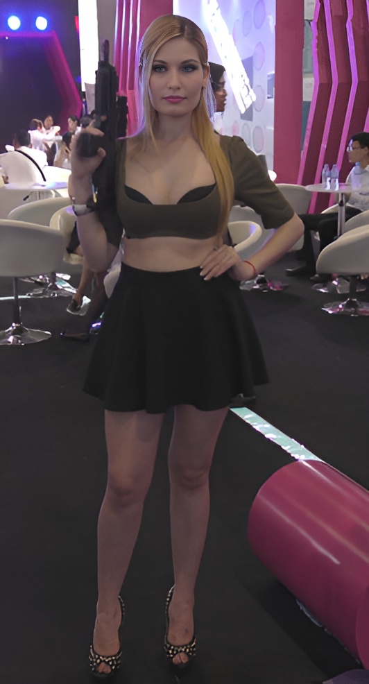 国外美模[1.23G/MP4]