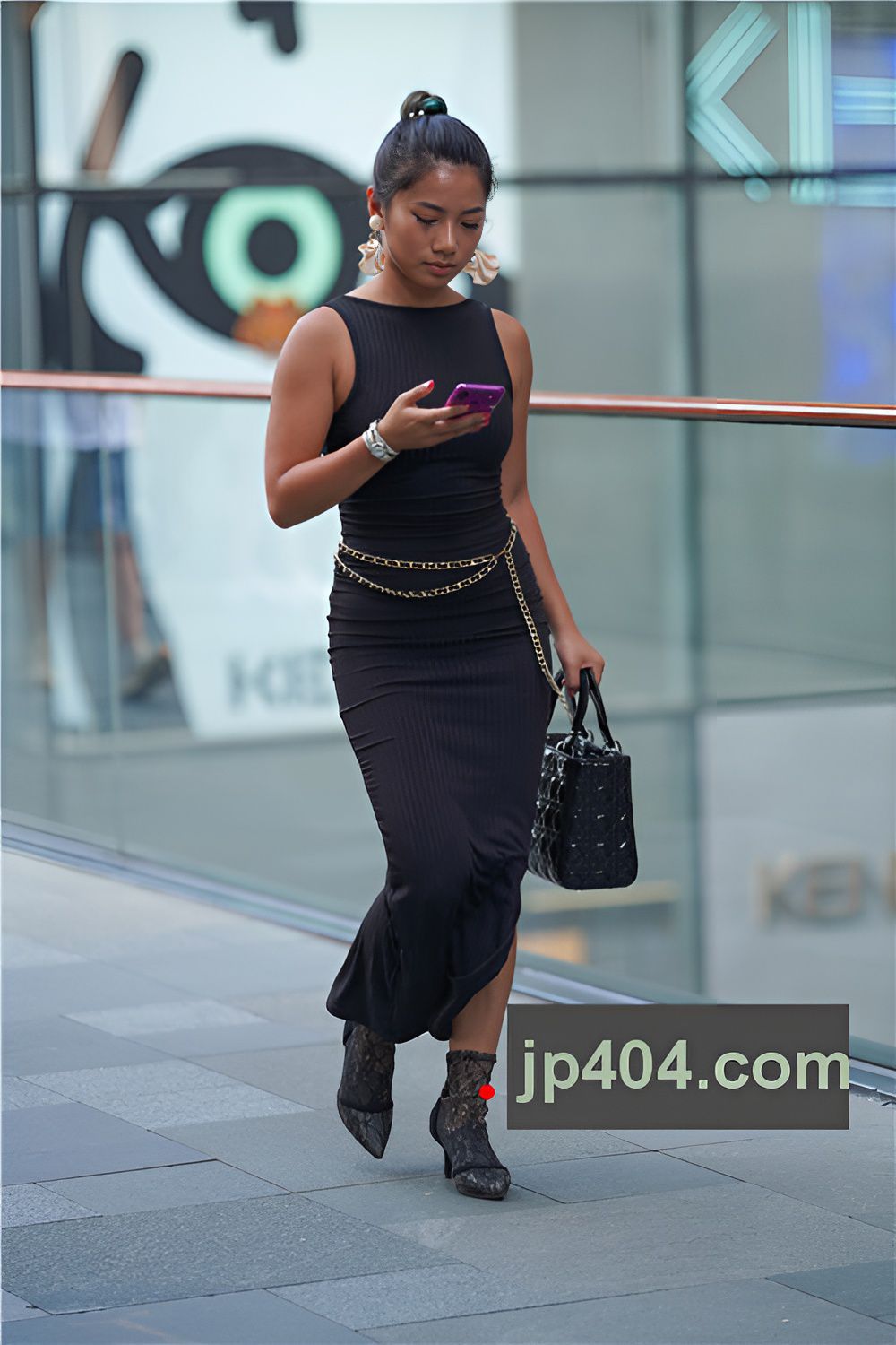 连体包屯紧身长裙MM【套图+视频】