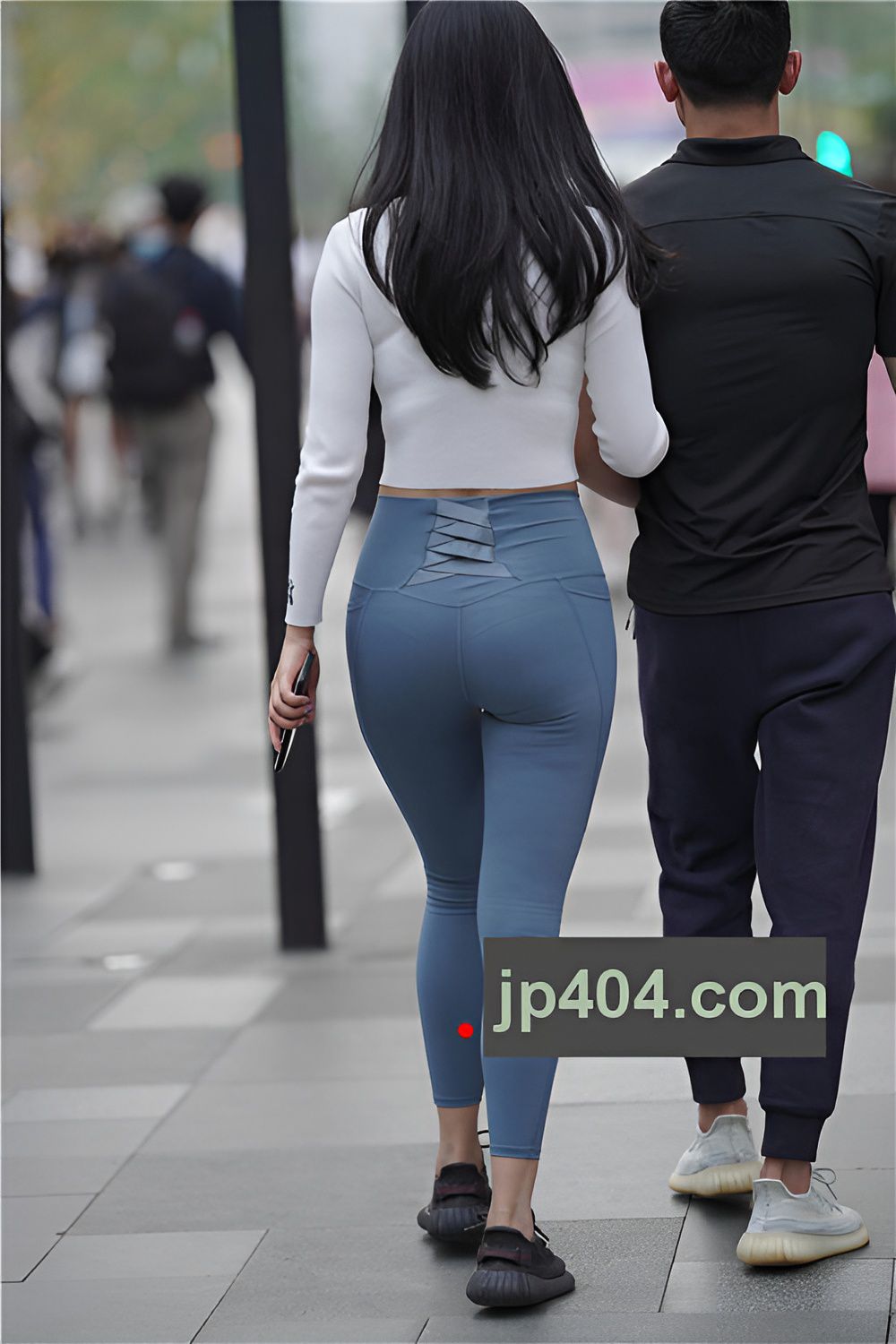 性感高腰超紧裤美女【套图+视频】