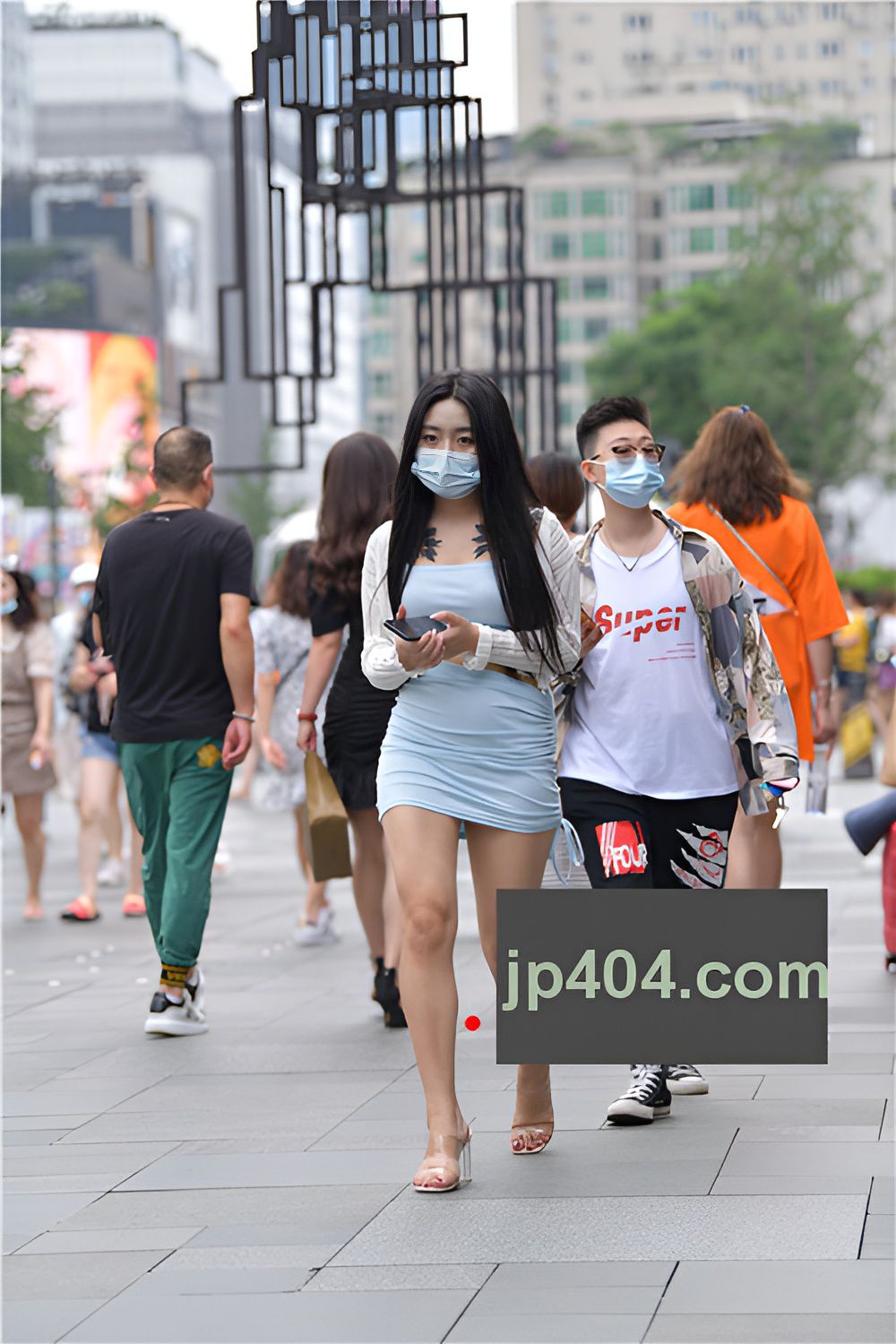 蓝色连体裙女孩(67P)[1.42G/JPG]