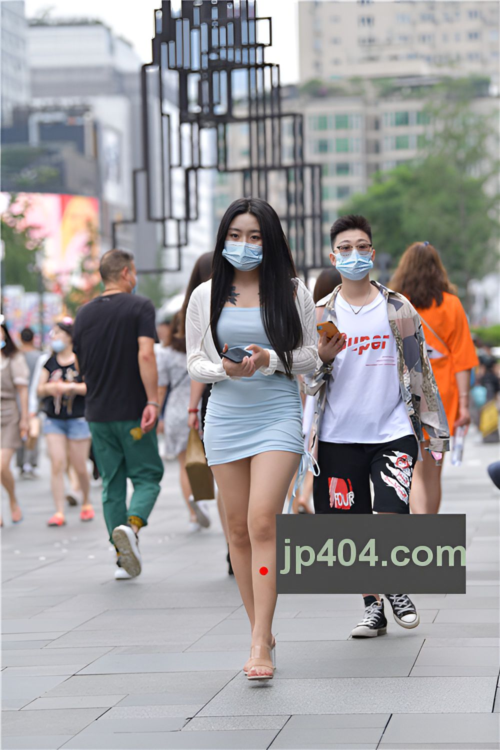 蓝色连体裙女孩(67P)[1.42G/JPG]