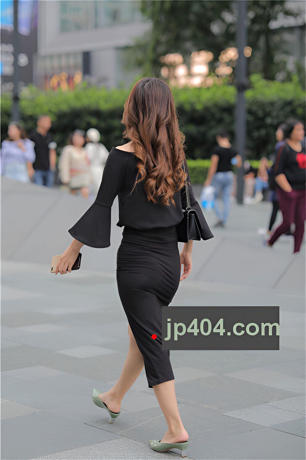 黑色包臀裙妹子【套图+视频】
