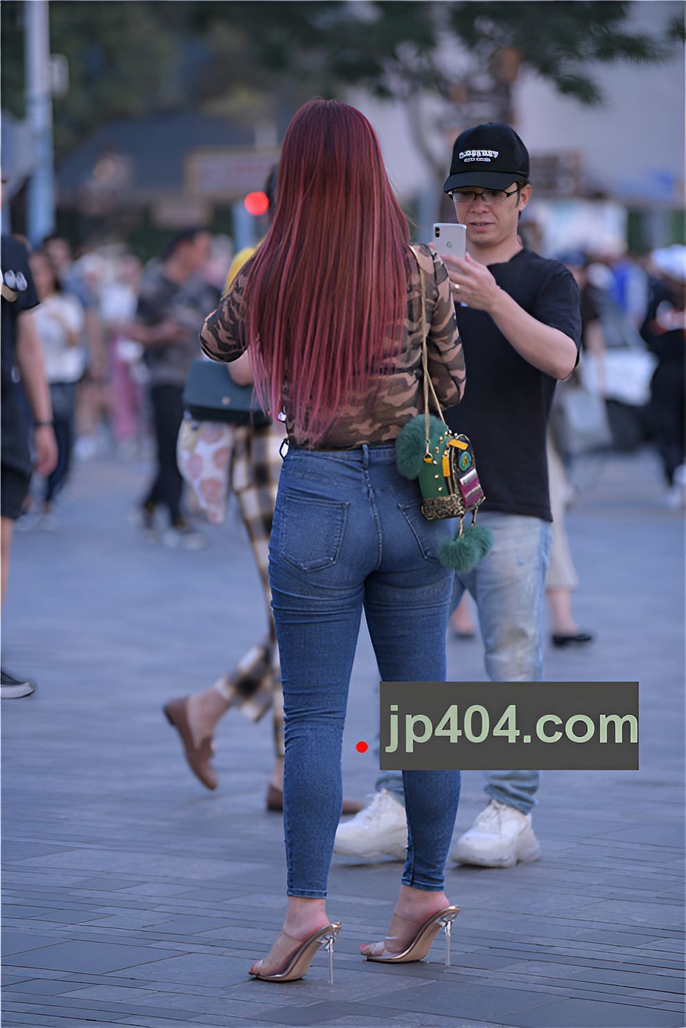 紧身牛仔裤【套图+视频】