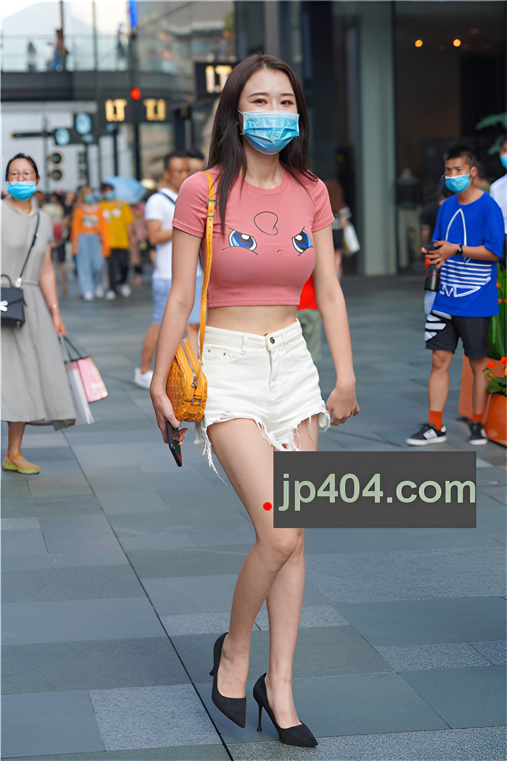 漂亮的露腰小姐姐【套图+视频】