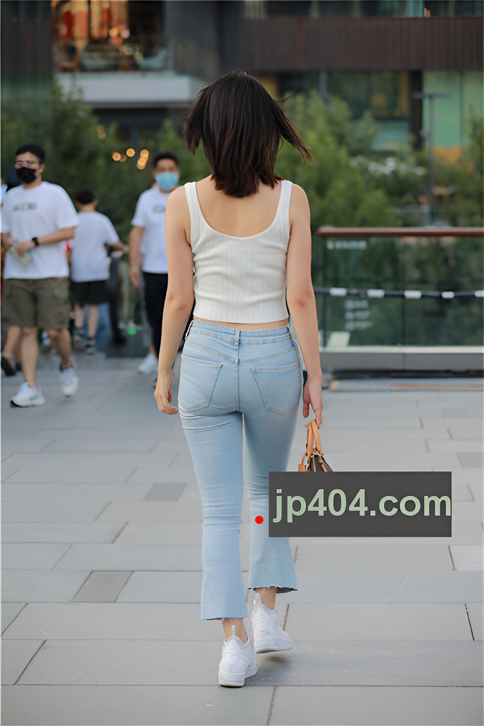 牛仔裤短发小姐姐【套图+视频】