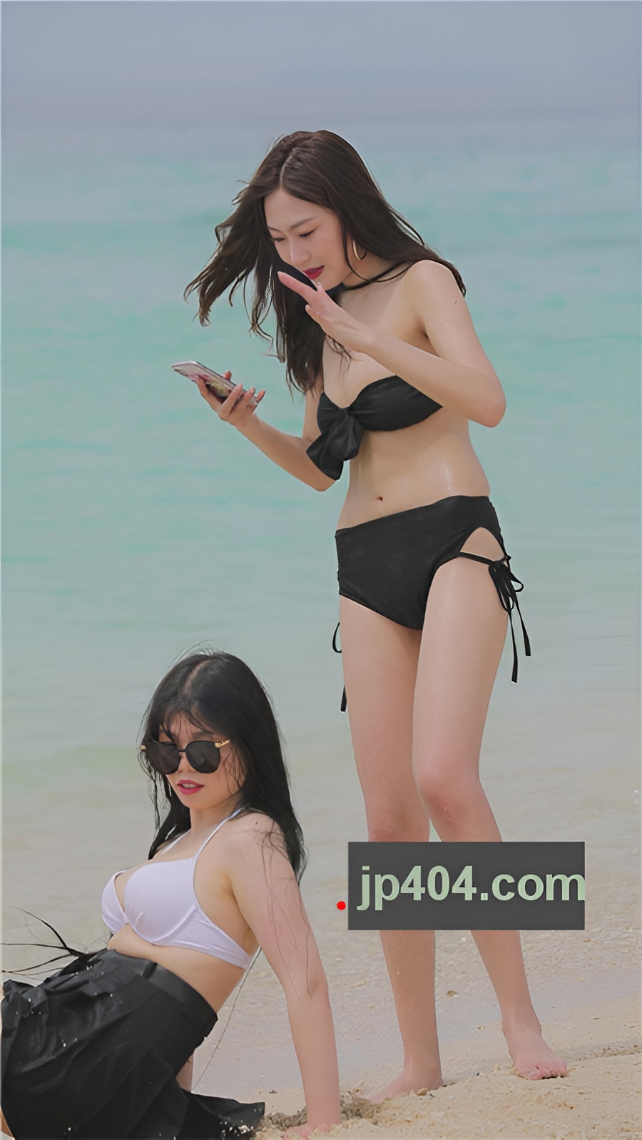 （视频）两个海边拍照的小美女[1.39G/MP4]