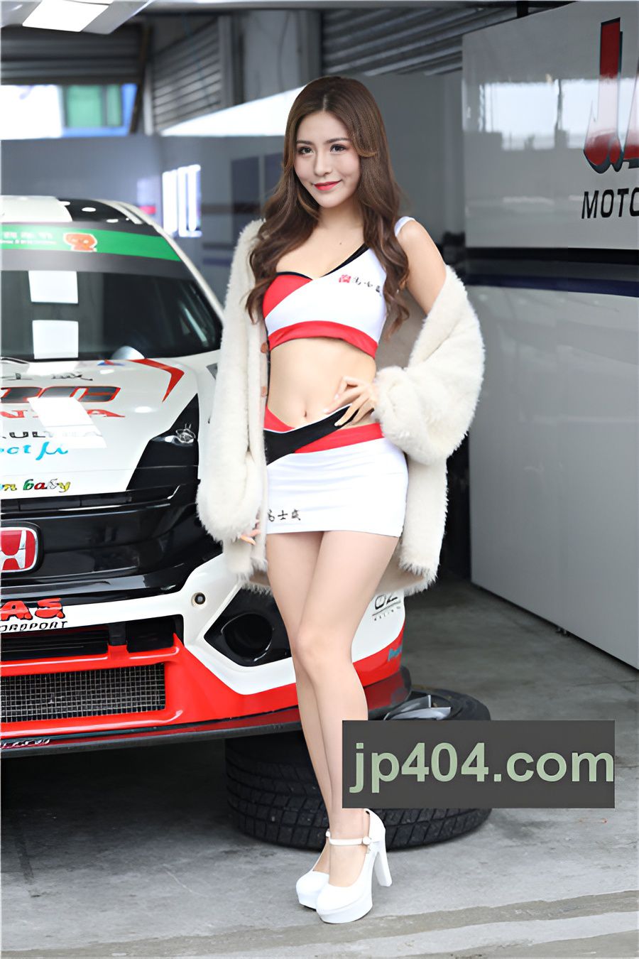 大长腿车模 【套图+视频】