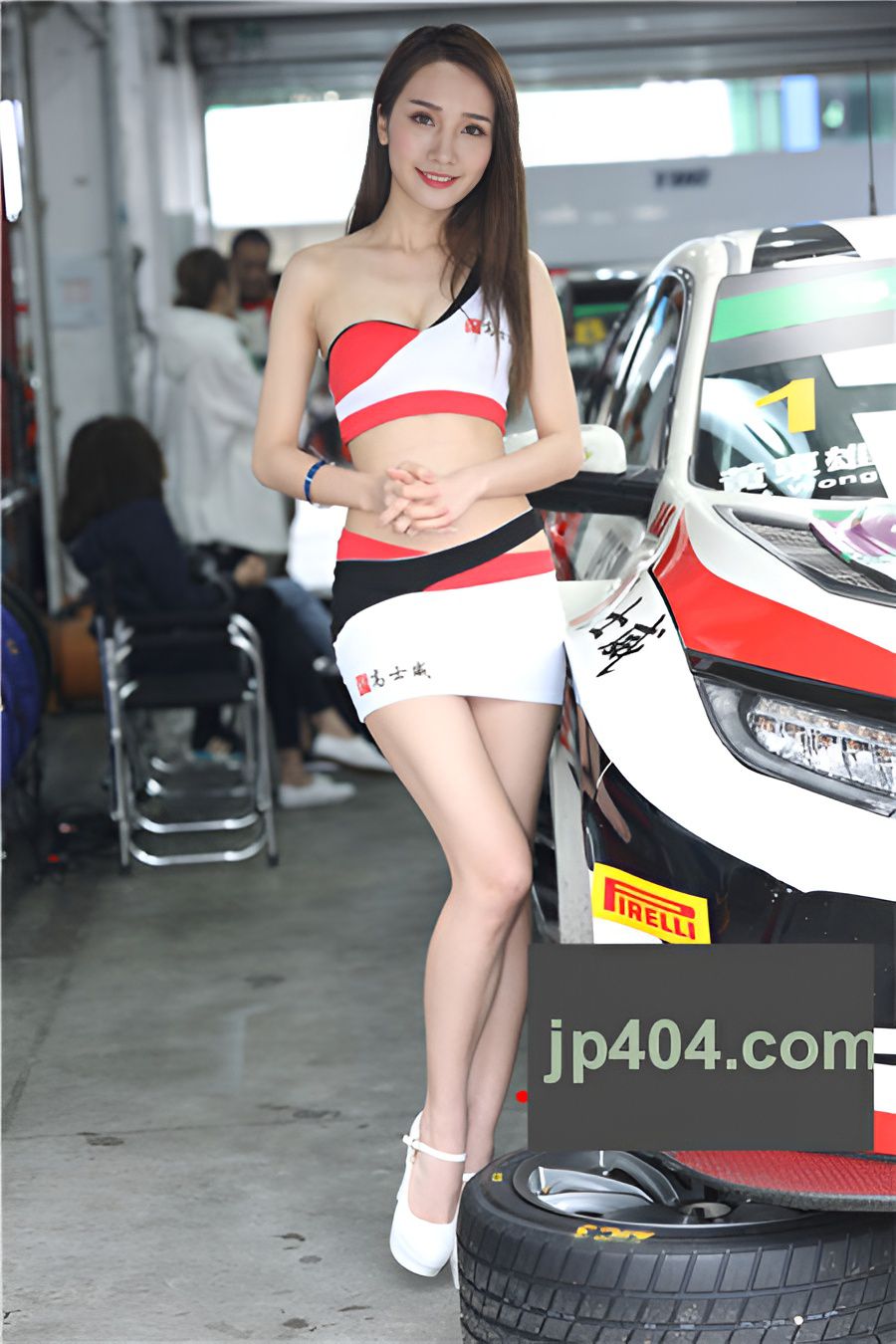 大长腿车模 【套图+视频】