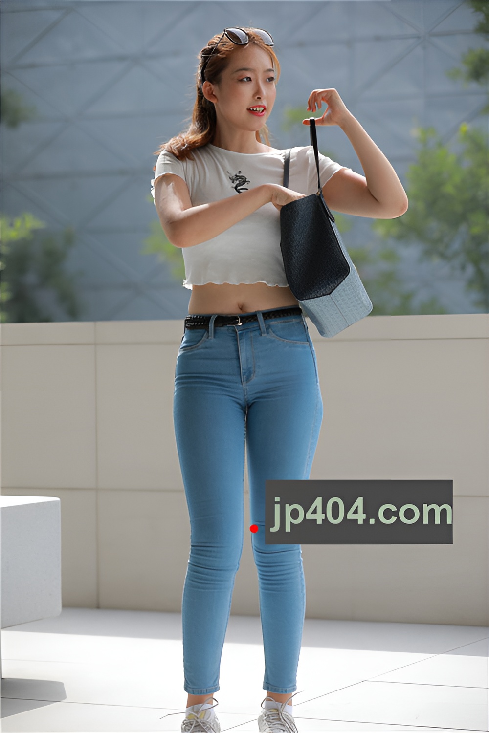 长腿牛仔裤小姐姐【套图+视频】