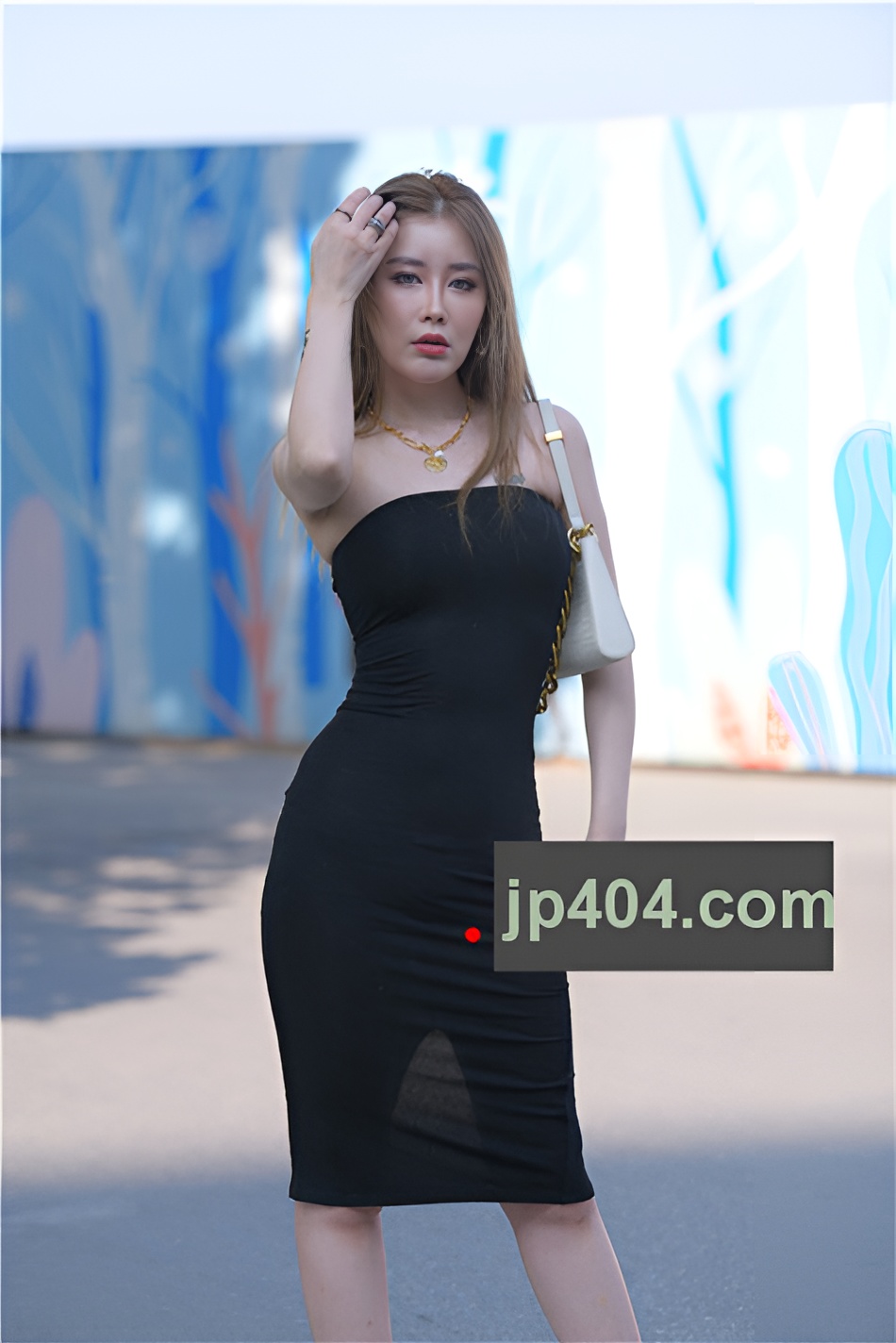 黑色紧身裙【套图+视频】