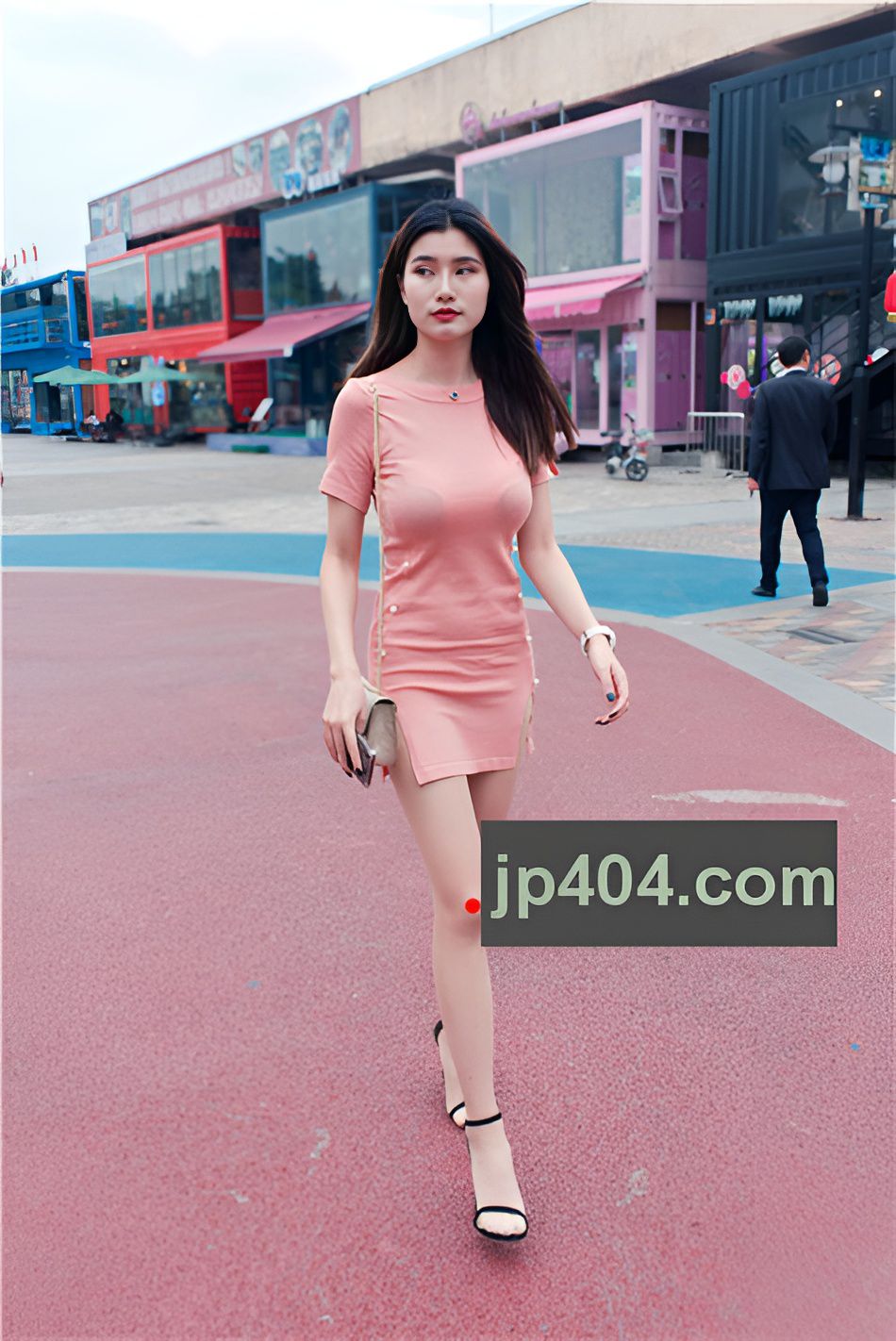 粉裙小姐姐【套图+视频】