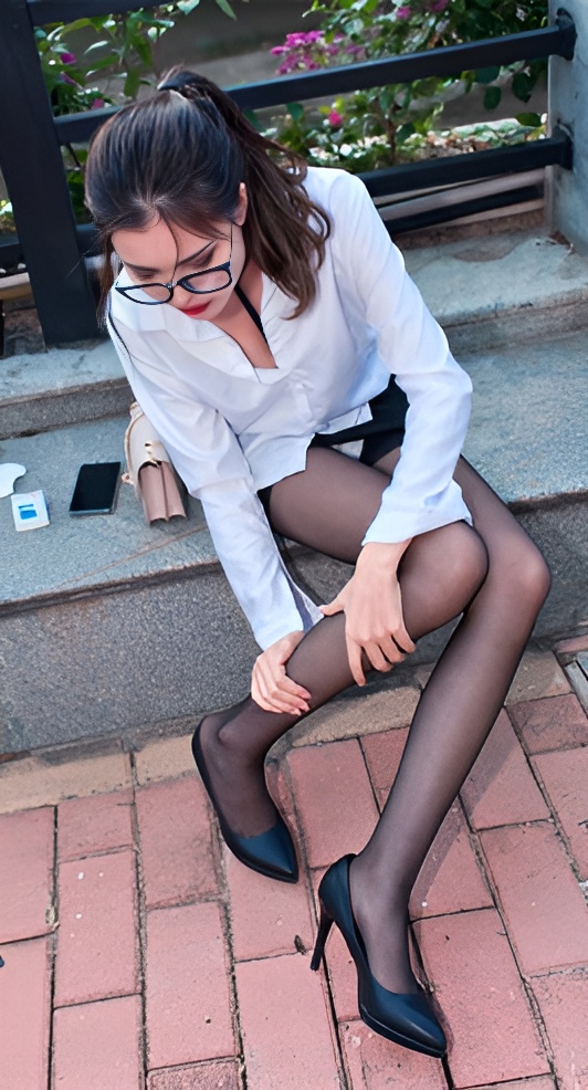 （套图）模拍黑丝小姐姐(343P)[2.75G/JPG]