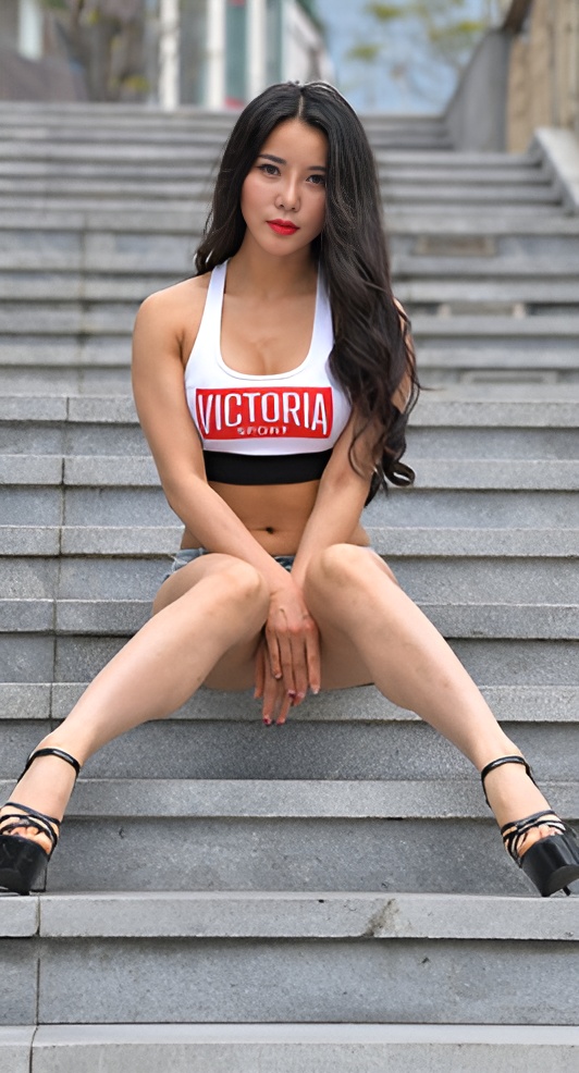 性感的牛仔短裤小姐姐【套图+视频】