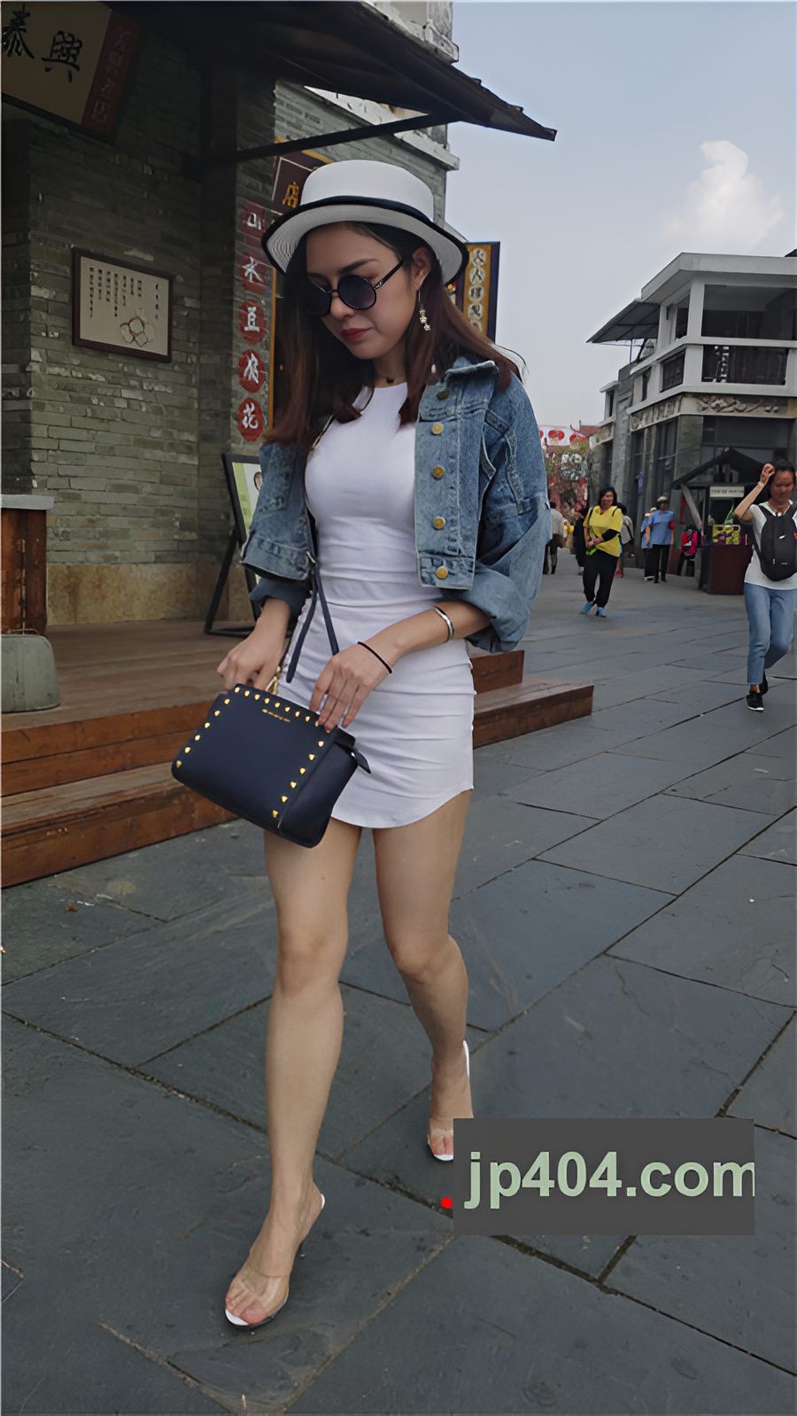 江南小镇-白裙美女【视频】