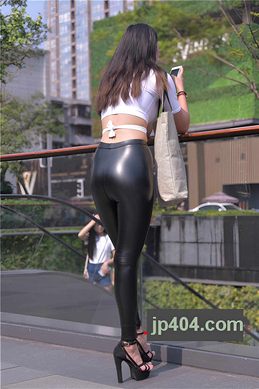 黑色皮裤 【套图+视频】