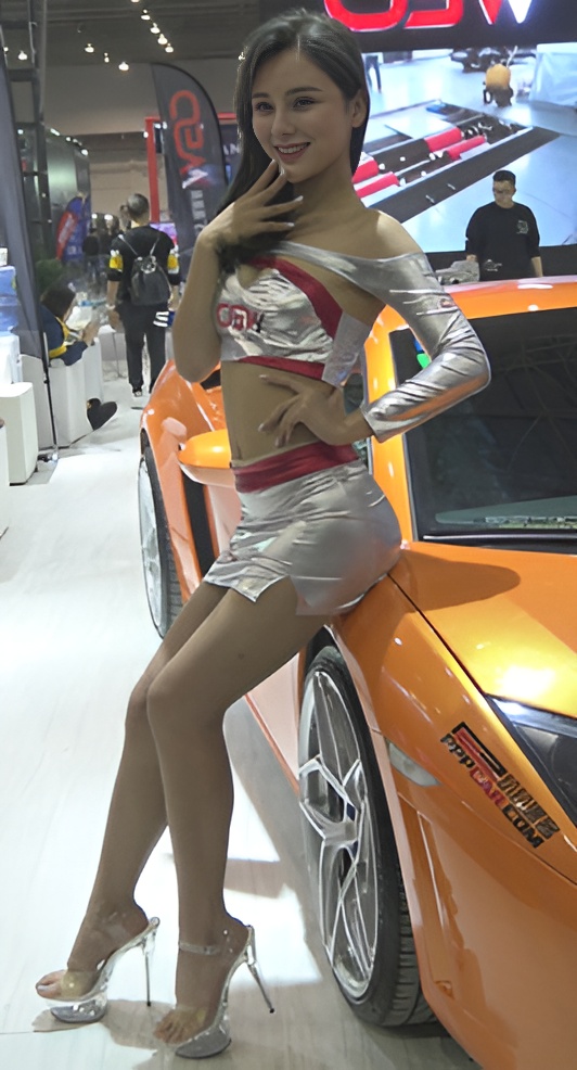 性感的银裙车模MM[8.84G/MP4]