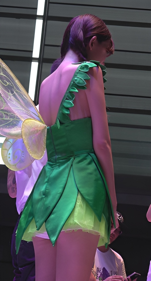 漂亮的绿色蜻蜓小姐姐[385M/MP4]