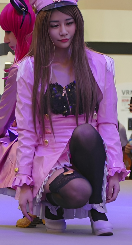 ChinaJoy现场的小姐姐[650M/MP4]