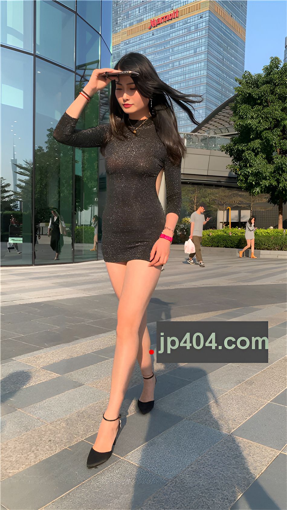 （视频）美丽性感的包臀裙美女 [3.04G/MP4]