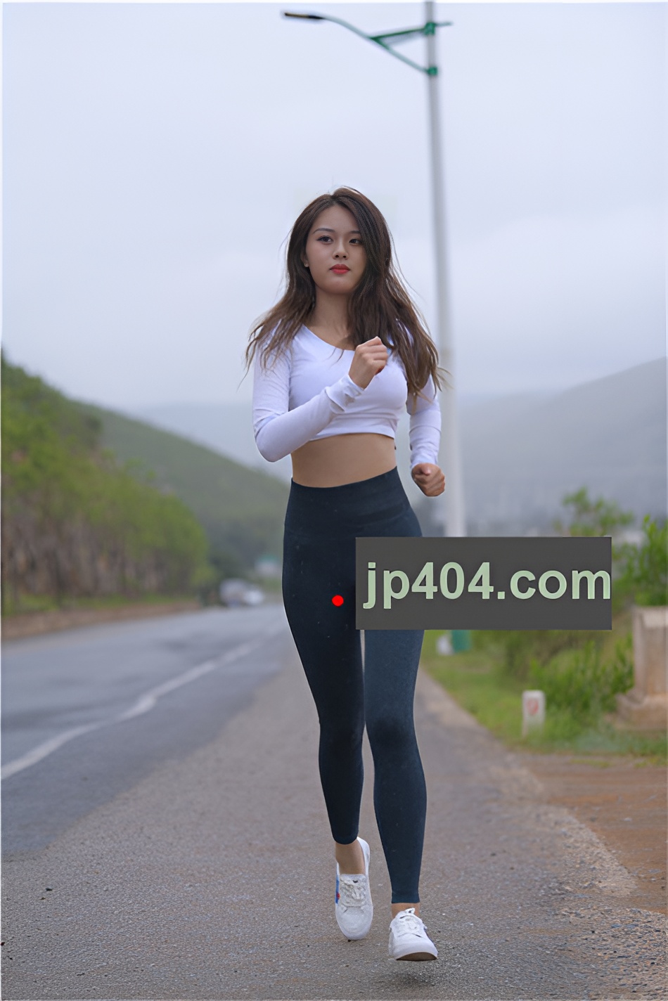 （套图一）蓝色瑜伽裤小妹(303P)[5.84G/JPG]