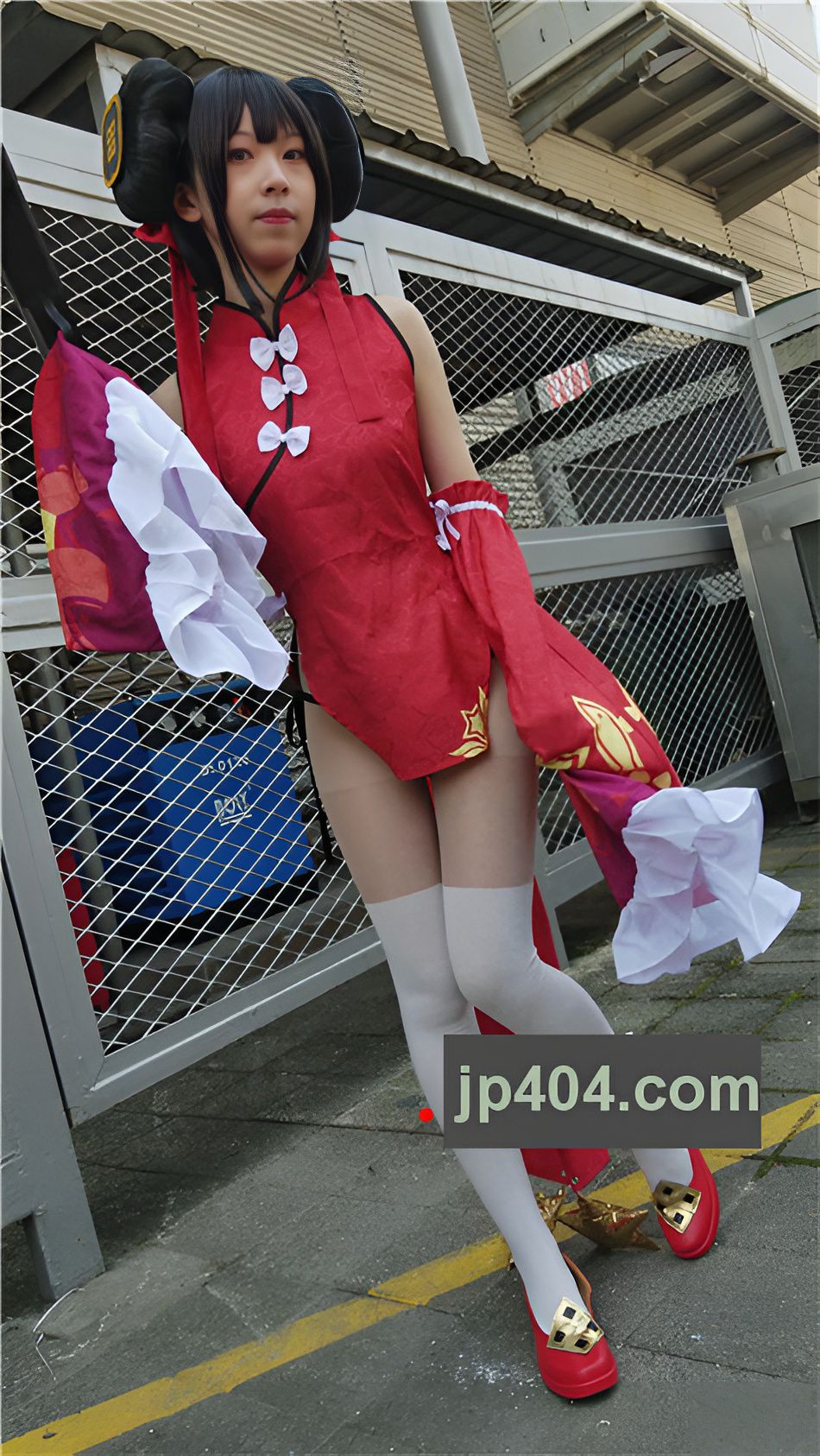 高筒白袜coplay女孩[435M/MP4]