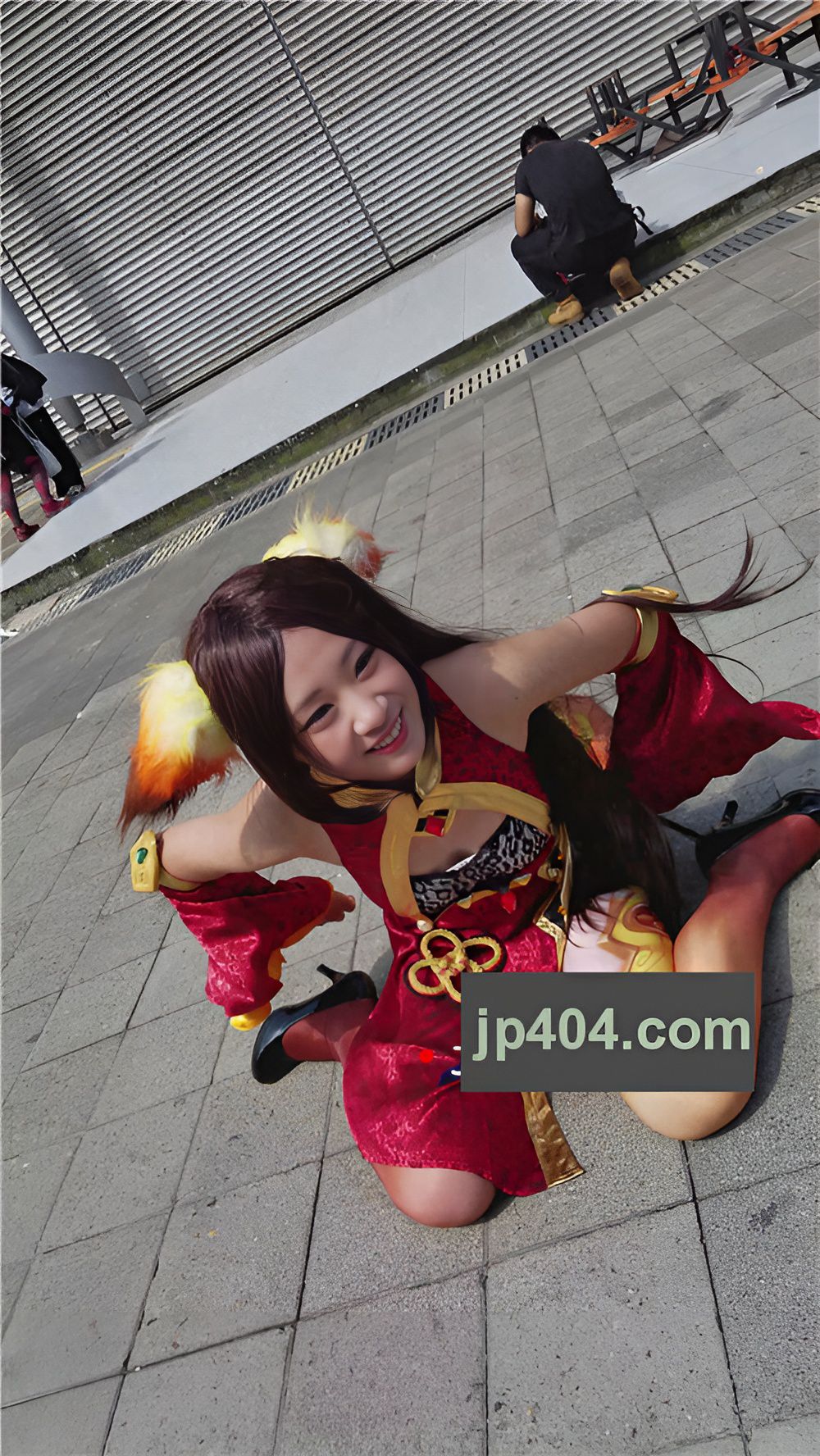 可爱的小狐狸cosplay美女[424M/MP4]