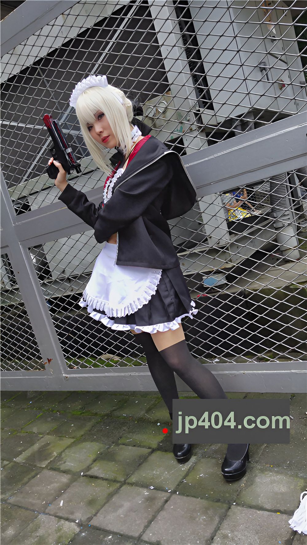 女仆装黑丝cosplay[658M/MP4]