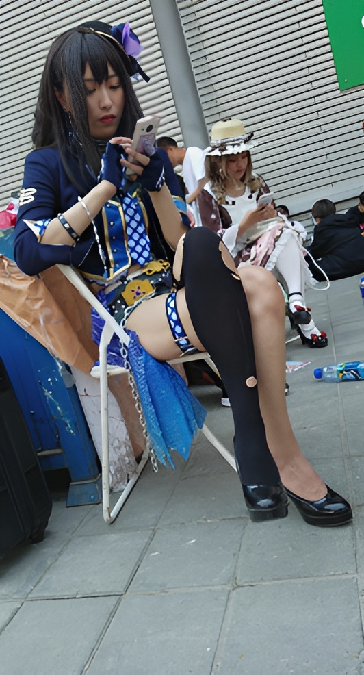 蓝衣MTcosplay极品小姐姐[709M/MP4]