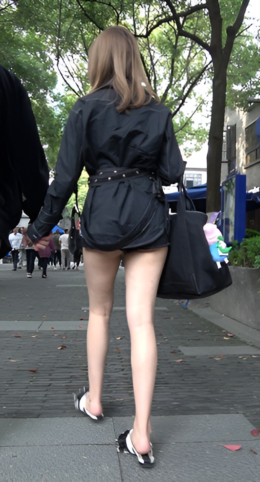 漂亮的短裤月牙美女[1.82G/MP4]