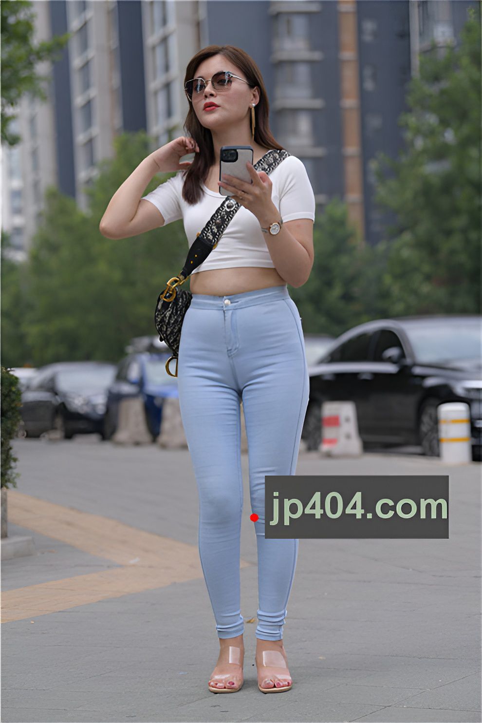 牛仔裤美女【套图+视频】