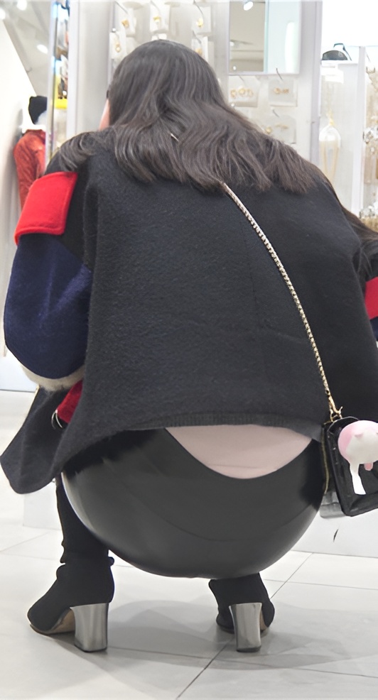 漂亮的黑色皮裤美女（一）[3.48G/MP4]