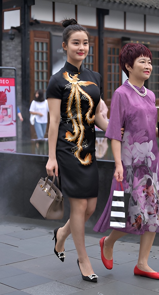 黑色旗袍小姐姐(73P)[1.56G/JPG]