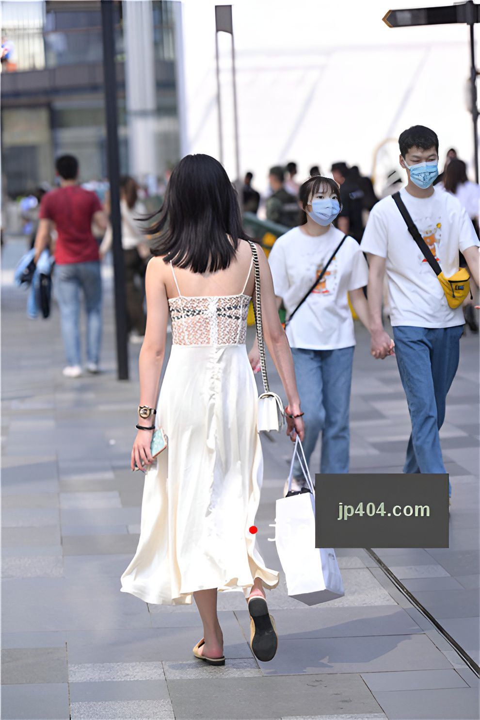 性感的镂空吊带长裙小姐姐【套图+视频】