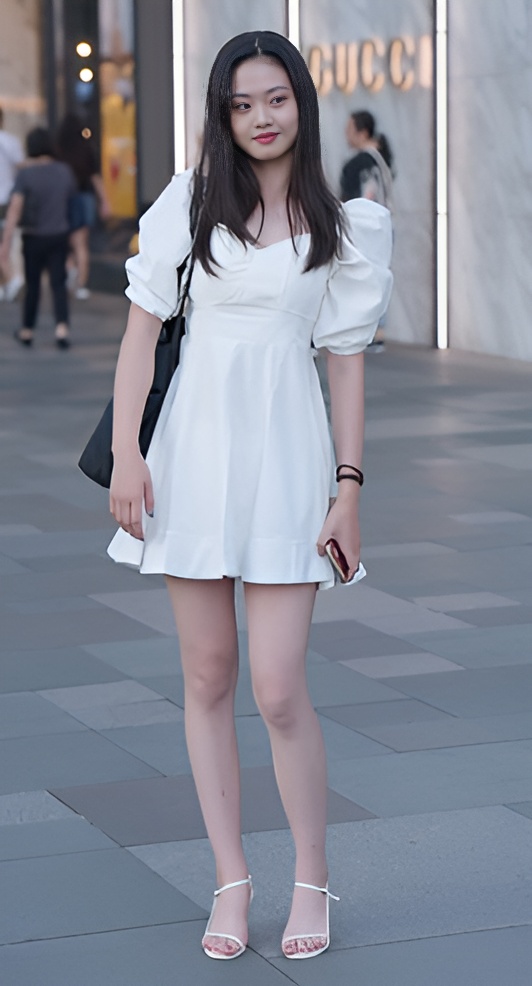 （视频+套图）漂亮的白裙小姐姐(93P)[883M/MP4]